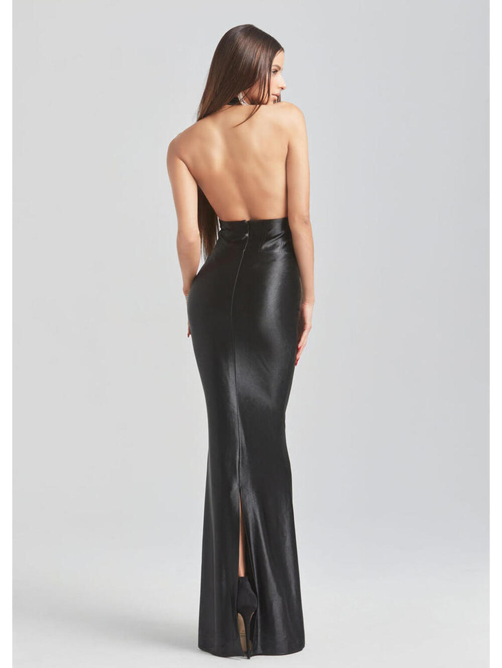 Retrofête CHARITY DRESS MACI HALTER BLACK - Picture 2 of 9